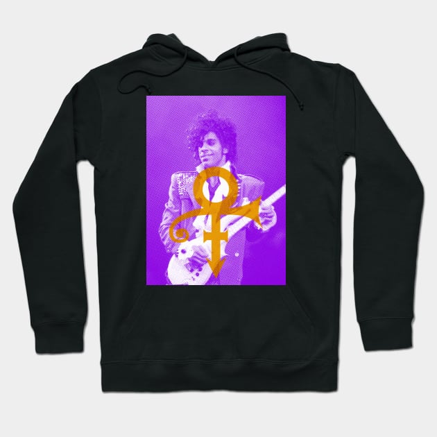 Prince! Riso style Graphic Hoodie by SkipBroTees